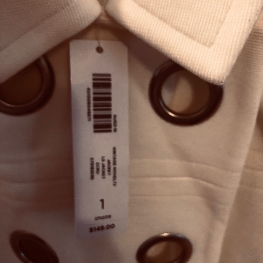 Cropped Blazer Off White NWT
